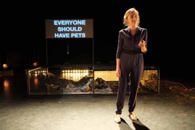 Elena Peeters tijdens Johnyboy